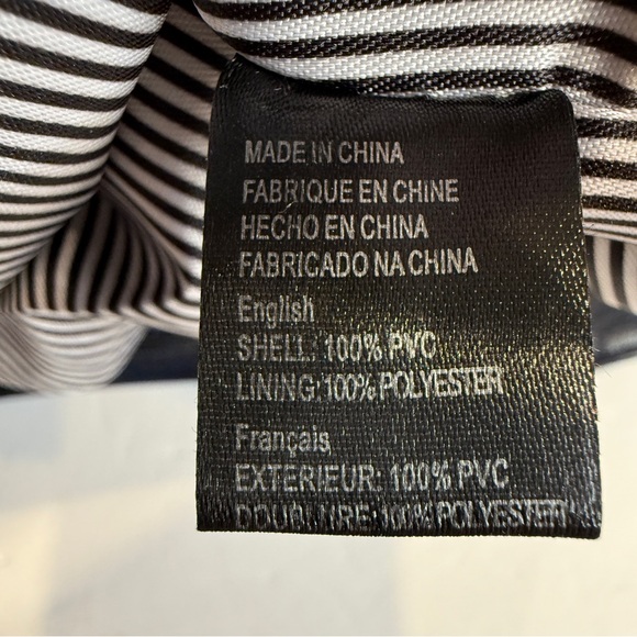 Navy Blue Faux Leather Rummy Tote Bag – Multi-Pocket 💙 Soft Inside & Outside - Picture 14 of 16